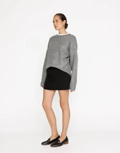 Alva Knit Jumper (Grey Marle)*CHARCOAL Outlet