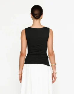 Amanda Top (Black)*CHARCOAL Sale