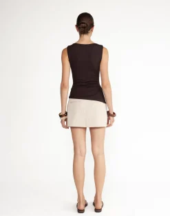 Amanda Top (Chocolate)*CHARCOAL Sale