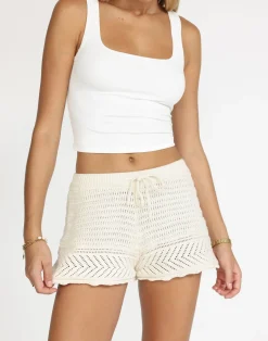 Amani Shorts (Off White)*CHARCOAL New