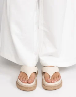 Amaya Sandals (Bone) - By Billini*CHARCOAL CLOTHING Outlet