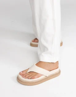 Amaya Sandals (Bone) - By Billini*CHARCOAL CLOTHING Sale