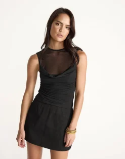 Amour Top (Black)*CHARCOAL Sale