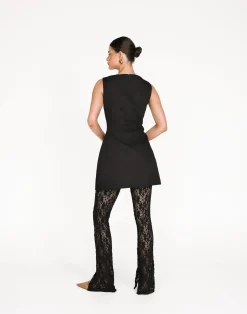 Anders Mini Dress (Black)*CHARCOAL Sale