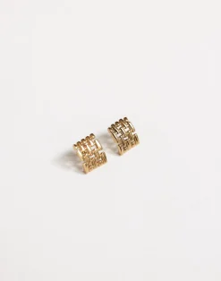 Angelica Earrings (Gold)*CHARCOAL Outlet