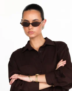 Anika Sunglasses (Toffee)*CHARCOAL Discount