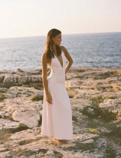 Araminta Maxi Dress (Oat)*CHARCOAL Online