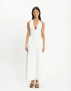 Araminta Maxi Dress (White)*CHARCOAL CLOTHING Sale