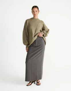 Arlette Jumper (Dusty Olive)*CHARCOAL Fashion