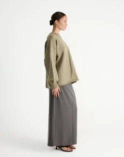 Arlette Jumper (Dusty Olive)*CHARCOAL Fashion