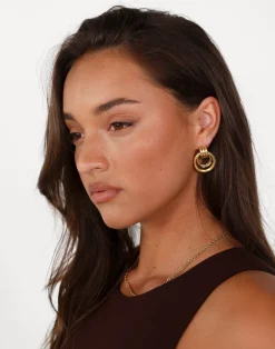Arwa Earrings (Gold)*CHARCOAL Fashion