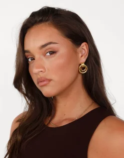 Arwa Earrings (Gold)*CHARCOAL Fashion
