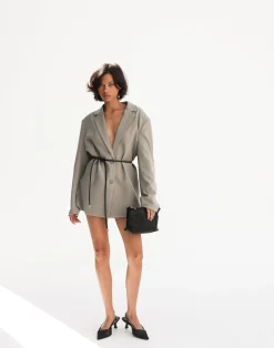 Ashwood Blazer (Dusty Sage)*CHARCOAL Sale