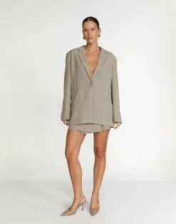 Ashwood Blazer (Dusty Sage)*CHARCOAL Sale