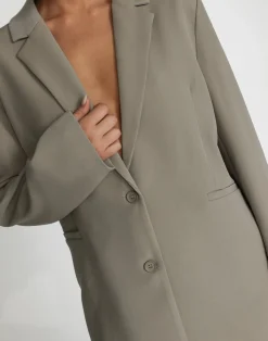 Ashwood Blazer (Dusty Sage)*CHARCOAL Sale