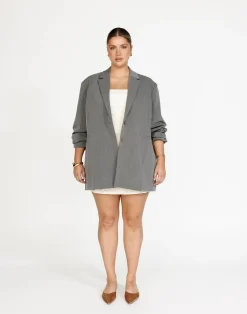 Ashwood Blazer (Grey)*CHARCOAL Discount