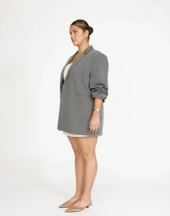 Ashwood Blazer (Grey)*CHARCOAL Discount