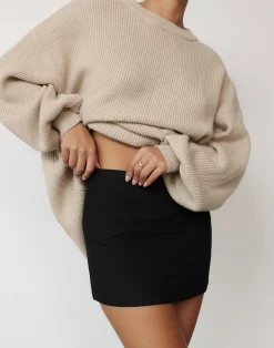 Ashwood Mini Skirt (Black)*CHARCOAL Clearance