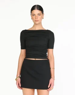 Ashwood Mini Skirt (Black)*CHARCOAL Clearance