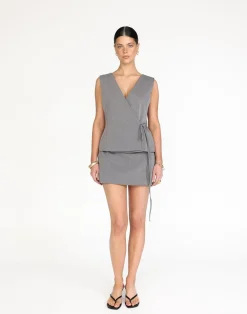 Ashwood Mini Skirt (Grey)*CHARCOAL Discount
