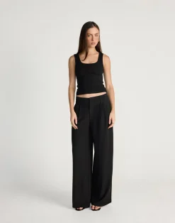 Aster Pants (Black)*CHARCOAL CLOTHING Sale
