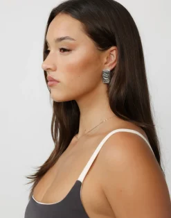 Ayra Earrings (Silver)*CHARCOAL Online