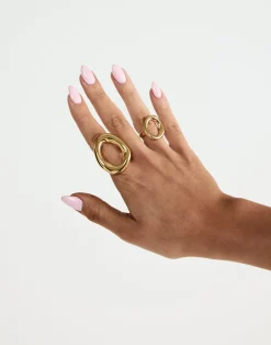 Aziel Ring (Gold)*CHARCOAL Hot