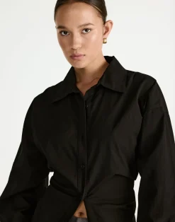 Barrett Long Sleeve Shirt (Black)*CHARCOAL Discount
