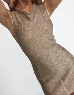 Bebe Knit Mini Dress (Nude)*CHARCOAL Hot