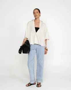 Bec Shirt (Oatmeal)*CHARCOAL CLOTHING Sale