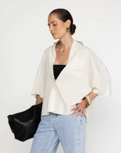 Bec Shirt (Oatmeal)*CHARCOAL CLOTHING Sale