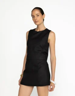 Beckett Mini Skirt (Black)*CHARCOAL Discount