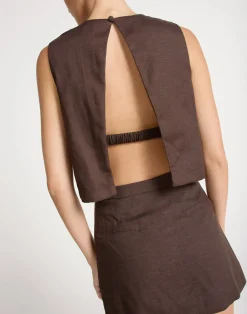 Beckett Top (Chocolate)*CHARCOAL CLOTHING Outlet