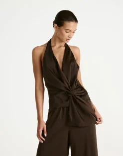 Belinda Top (Chocolate)*CHARCOAL Hot