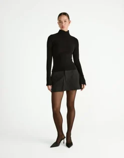 Bernadette Long Sleeve Top (Black)*CHARCOAL Discount