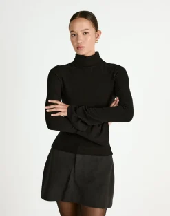Bernadette Long Sleeve Top (Black)*CHARCOAL Discount