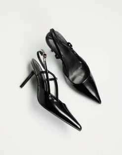 Bethany Heels (Black Patent) - By*BILLINI Online