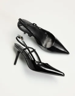 Bethany Heels (Black Patent) - By*BILLINI Online