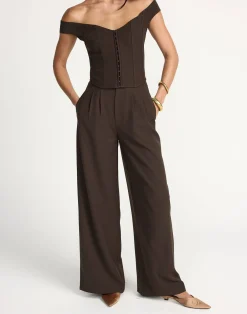 Bethany Pants (Chocolate)*CHARCOAL Discount