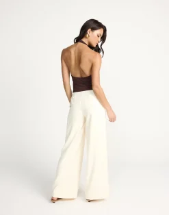 Bethany Pants (Cream)*CHARCOAL Best