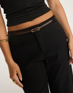 Blair Belt (Cocoa)*CHARCOAL Best