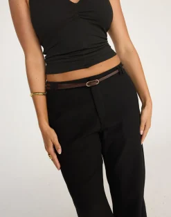 Blair Belt (Cocoa)*CHARCOAL Best