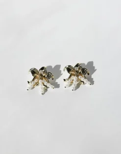 Blossom Earrings (Gold)*CHARCOAL Outlet