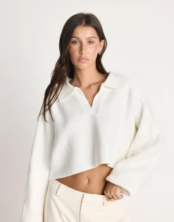 Bowie Jumper (Off White)*CHARCOAL Clearance