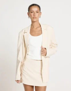 Bradshaw Blazer (Oat)*CHARCOAL CLOTHING Fashion