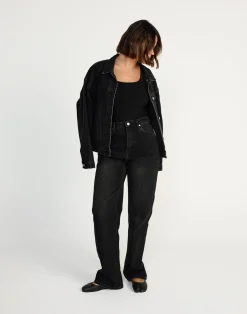 Briggs Denim Jacket (Black Faded)*CHARCOAL CLOTHING Online