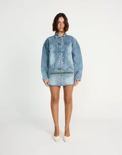 Briggs Denim Jacket (Mid Faded)*CHARCOAL CLOTHING Online