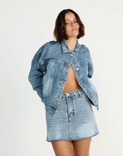 Briggs Denim Jacket (Mid Faded)*CHARCOAL CLOTHING Online