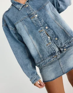Briggs Denim Jacket (Mid Faded)*CHARCOAL CLOTHING Online