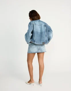 Briggs Denim Jacket (Mid Faded)*CHARCOAL CLOTHING Online